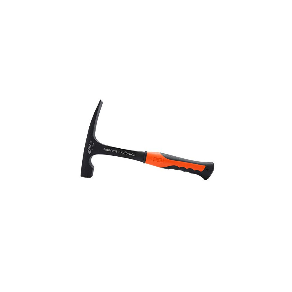 Forged Brick Hammer 30Oz - Geologist Rock Spike Mason's Hammer With Forged Steel And Shock Absorbing Handle 6482260341965