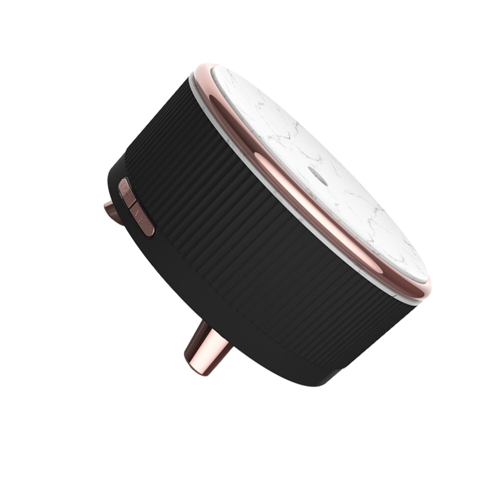 (Black, EU Plug) 500ml Ultrasonic Air Humidifier Diffuser Large Capacity Sprayer Home-image-OPC-PK9GSBX-NEW