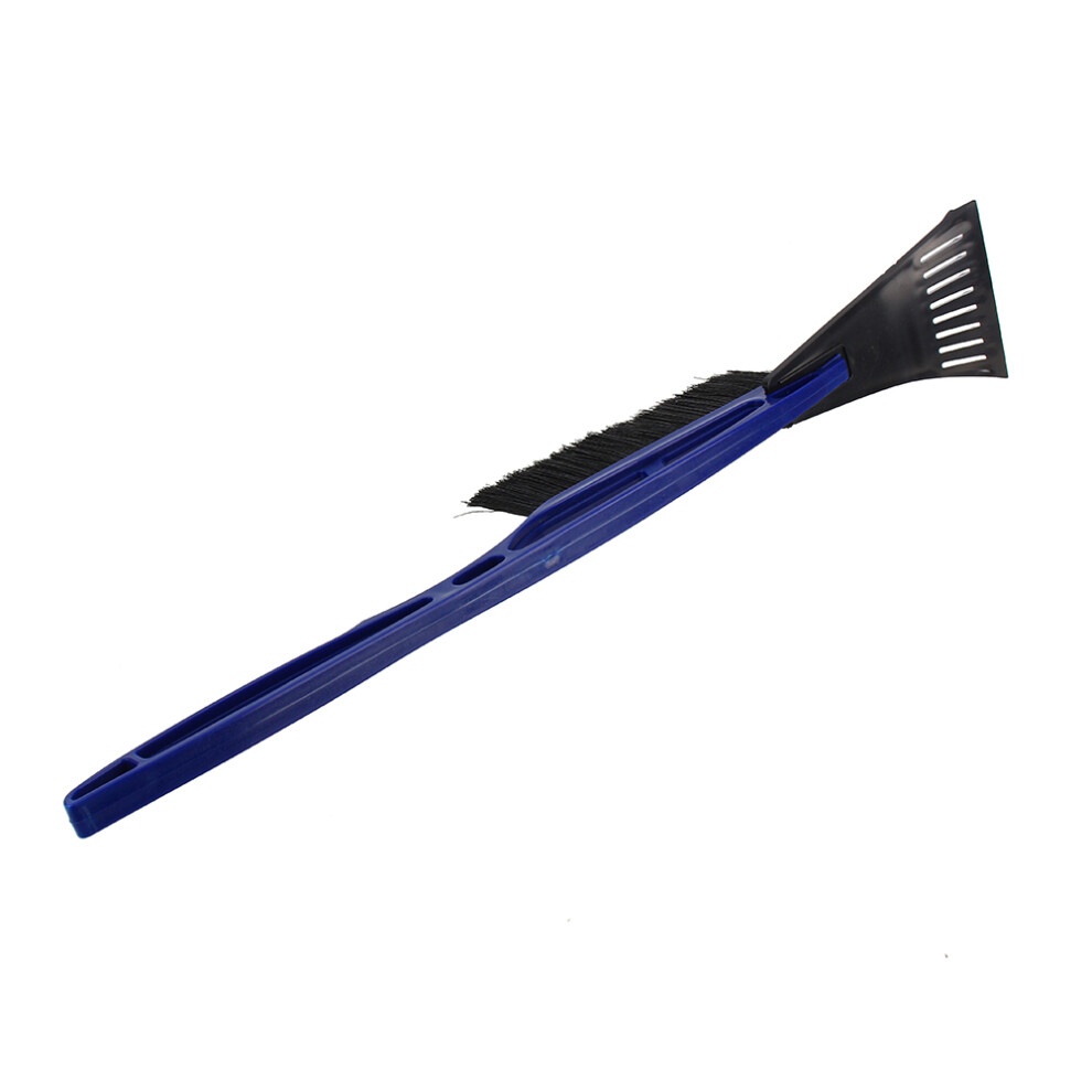 Car Vehicle Durable Snow Ice Scraper Snow Brush Blue 8320539680323