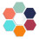 30cmx30cm Hexagon Manual Paving Cement Brick Concrete Pavement Mold Path Maker 17