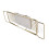 Metal Marble Bathtub Rack Anti Slip Space Saving 9