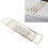 Metal Marble Bathtub Rack Anti Slip Space Saving 12
