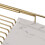 Metal Marble Bathtub Rack Anti Slip Space Saving 13