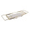Metal Marble Bathtub Rack Anti Slip Space Saving 5