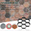 30cmx30cm Hexagon Manual Paving Cement Brick Concrete Pavement Mold Path Maker 14