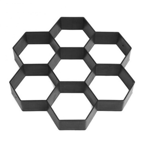 30cmx30cm Hexagon Manual Paving Cement Brick Concrete Pavement Mold Path Maker