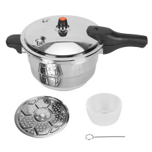 Pressure Cooker with Steaming Rack Stainless Steel