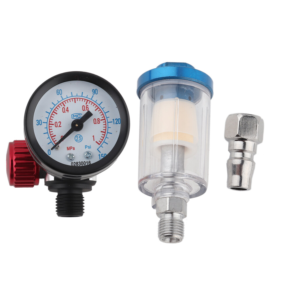 1/4in Air Inlet Pressure Regulator in Line Water