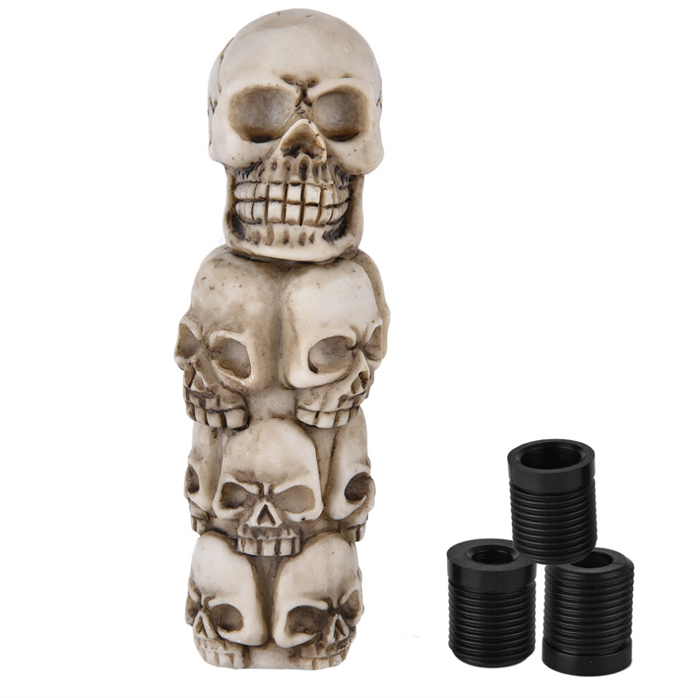 Skeleton Skull Head Many Faces Car Manual Gear 8320539681382