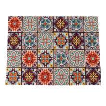 Coffee Bar Mat 3.5mm Thick Bright Colors Anti Slip
