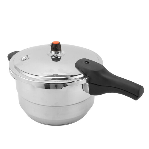 Pressure Cooker with Steaming Rack Stainless Steel 2