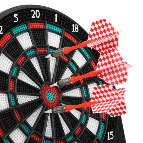 Electronic Dartboard Game Set with LCD Display, Auto Scoring, 26x20x3cm 2