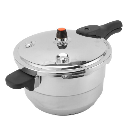 Pressure Cooker with Steaming Rack Stainless Steel 1
