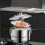 Pressure Cooker with Steaming Rack Stainless Steel 12