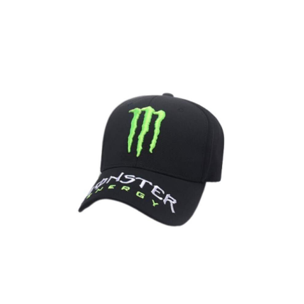 (Black) New Monster Energy Baseball Skateboarded Duckbill Cap Casual Hat Unisex Fashion