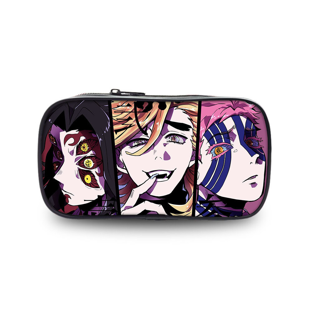 (1) Trendy Slayer Demon Pencil Bag In Casual Style Everyday Use For-image-OPC-PK9H5MH-NEW