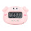 Cartoon Digital Timer ABS Portable Lightweight 4