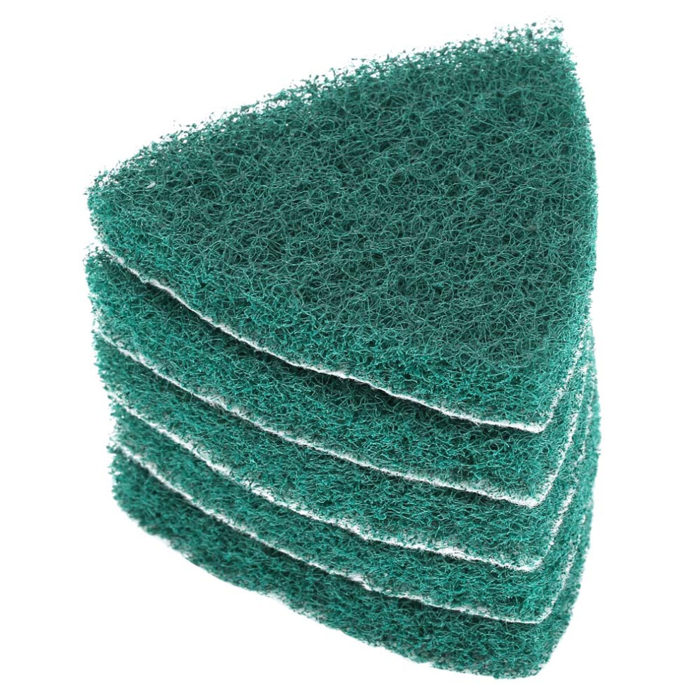 5pcs Triangle Scouring Pad Polishing Pad Self