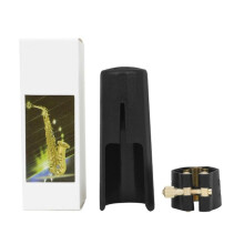(alto) Alto Saxophone Mouthpiece Kits Include Saxophone Mouthpiece, Plastic Cap, PU Leathers Ligature Clip Sax Saxophone Parts