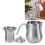 Home Coffee Moka Pot Built in Filter Coffee Making 12