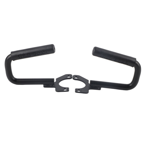 2pcs Car Interior Front Hard Mount Grab Handle Bar