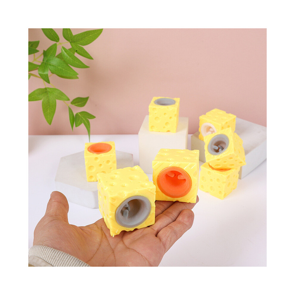 Animal Cheese Mouse Pinch Decompression Toy Catoon Shape Kids Gift Decoration-image-OPC-PK9J5MF-NEW