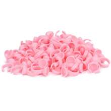 1000 Stück Pinke Einweg-Tattoo-Tintencups, 17mm & 14mm Größen