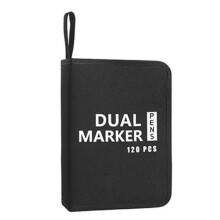 (120 holes) Drawing Pencil Case Large Capacity Pencil Case 60/72/100/120 Slots Coloring Pencil Holder Case Art Marker Carrying Case