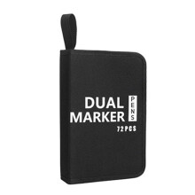 (72 holes) Drawing Pencil Case Large Capacity Pencil Case 60/72/100/120 Slots Coloring Pencil Holder Case Art Marker Carrying Case