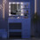 Vanity Makeup Desk with LED Lights Mirror and Drawers Dressing Table 4