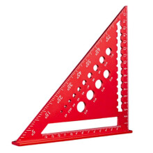 (7 inch) Speed Square Metric Triangles Ruler Aluminum Carpenter Tool Measuring Ruler Carpenter Woodworking Tool Square Measure