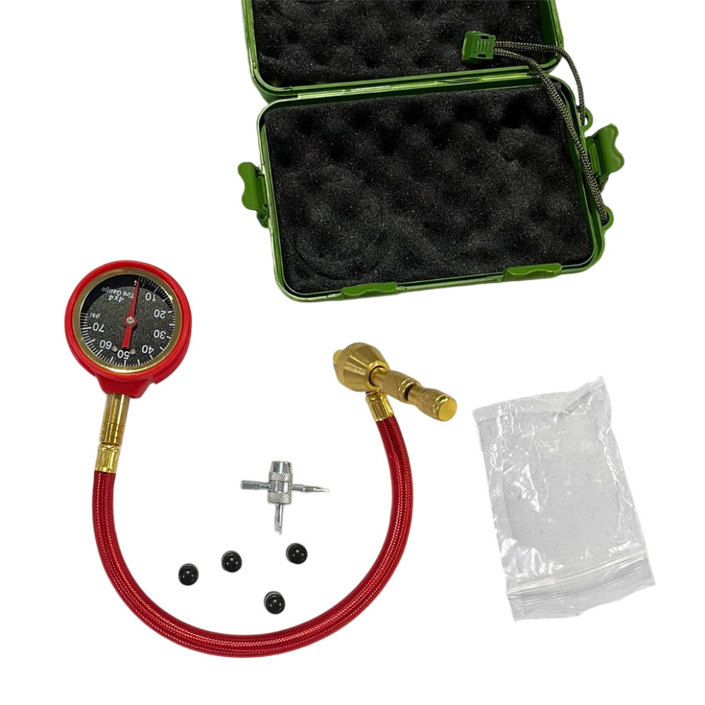 Tire Pressure Gauge 4X4 Gauge Deflators Tyre Deflator Kit 0-75PSI 4X4-image-OPC-PK9J6FS-NEW