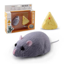 Electric Mouse Toy with Remote Control for Kids and Pets, Eco-Friendly, Fast Response Movement, Purple, 1pc