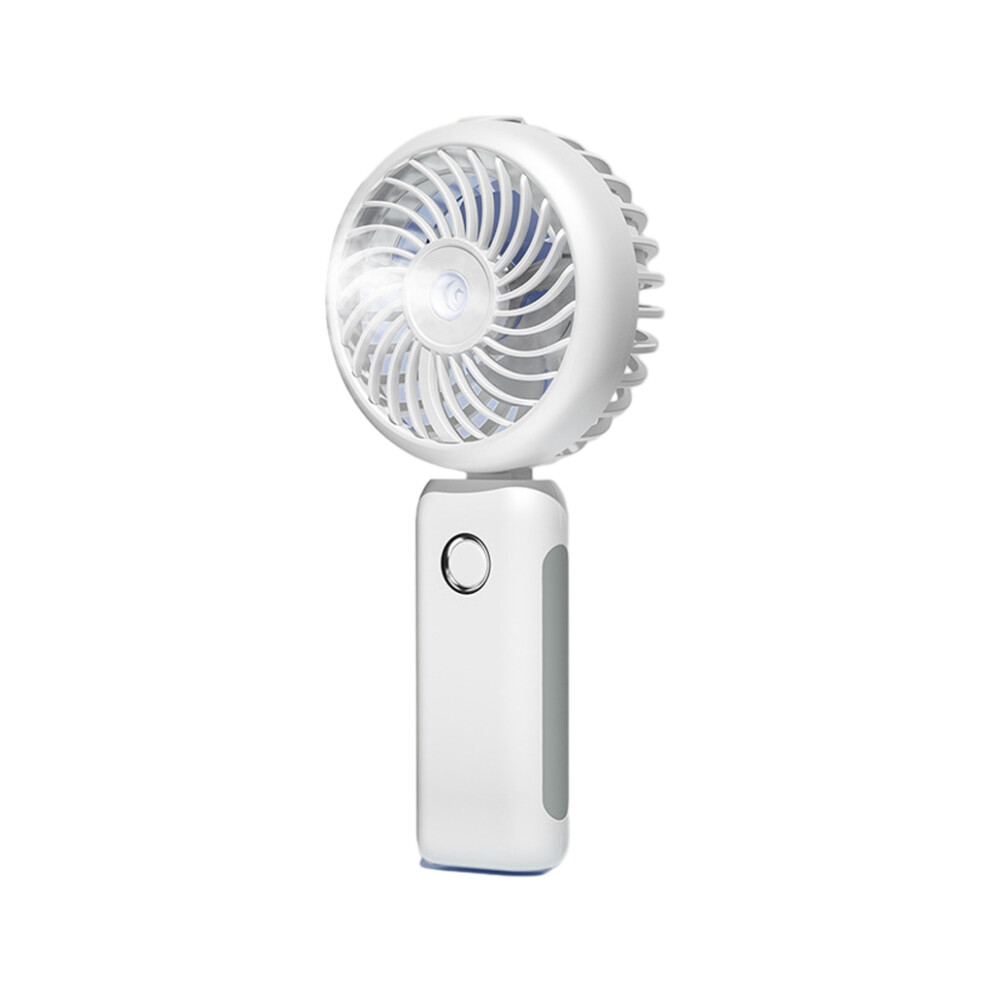 (WhiteMistingFan) Mini Fan Handheld Electric USB Adjustable Fans Cooling Summer Travel-image-OPC-PK9JG7G-NEW