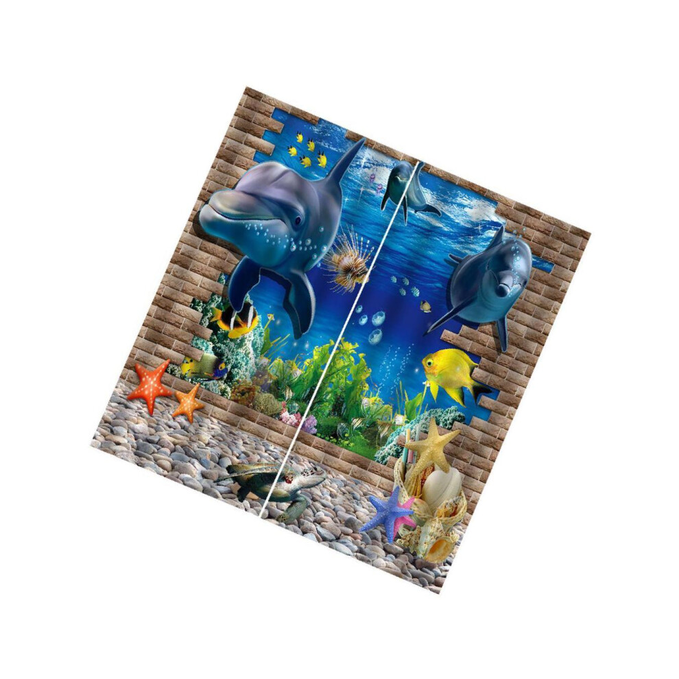 (Undersea) Beautifully Designed Digital Printing 3D Curtain Drapes for Stylish-image-OPC-PK9JNZJ-NEW