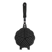 5.9in Waffle Maker Pan Aluminum Alloy Plastic Easy