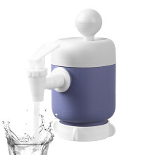 Wasserflaschenspenderpumpe – Handdruck-Trinkbrunnenpumpe, Kühler für Zuhause, Camping, Reisen, Violett, Ersatzteile