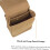 Tactical Multi-Purpose Molle Dump Bag Durable Light Brown Organizer for Camping Hiking Tactical Gear Storage Solution 3