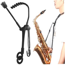 Tenor Saxophone Neck Strap, Leather with Rotating Hooks and Wide Pads, Soft for Alto and Tenor Saxophones