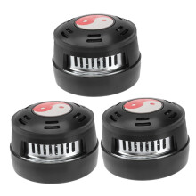 Moxibustion Cupping Kit Box of 3 Portable Credit Card Holder Set for Massage Therapy ABS Fire Cabinet Case