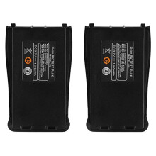 1500mAh Rechargeable Battery Pack for BF-888S BF-777S BF-666S BF-88E Walkie Talkies - Set of 2