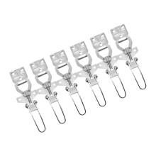Beehive Locking Equipment Parts Pack of 6 Galvanized Steel Beehive Mounting Accessories for Beekeeping Hardware