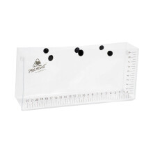 Transparent Fish Breeder Bag with Scale, Durable Clear Material, 12x8 Inch Size for Fishing and Aquaculture Use