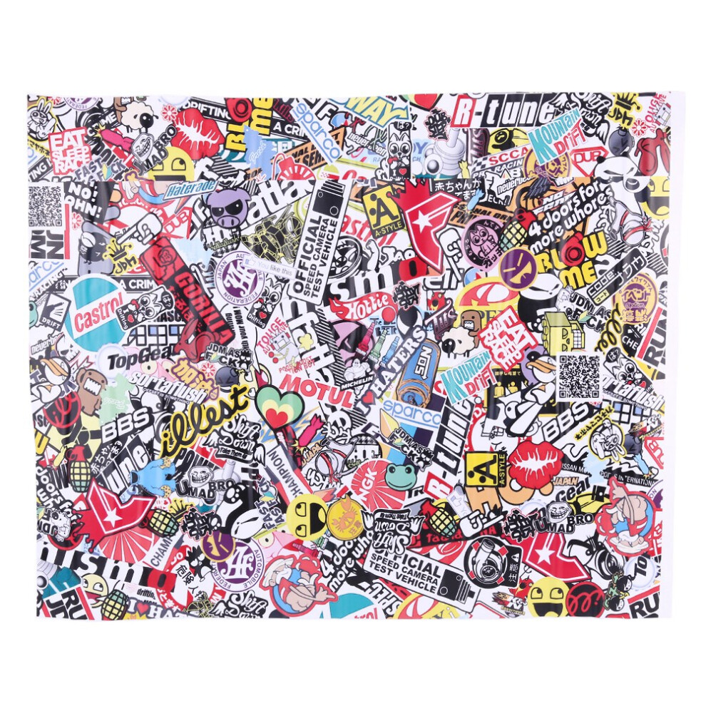 50 * 75Cm Auto Car Cartoon Rock Panda Graffiti 8320539685694