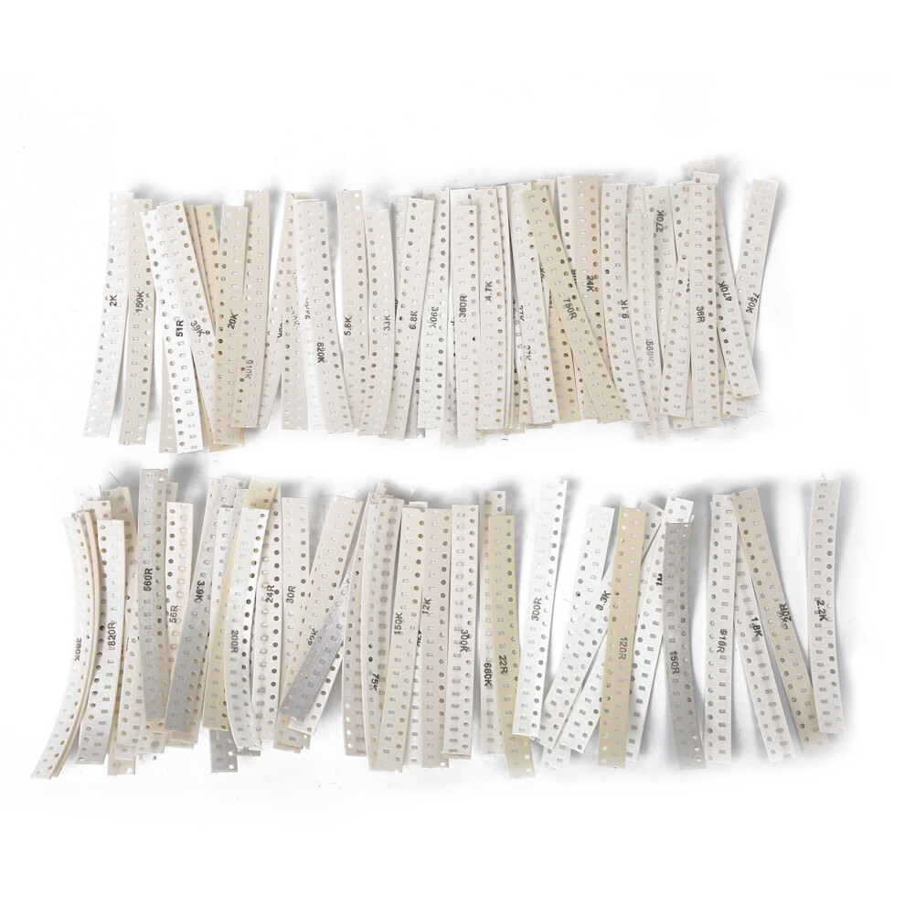 1800Pcs 1/10W 90 Values 0603 SMD Chip Resistors
