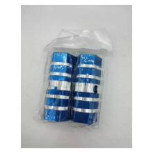 Bike Pegs 2 Pcs Alloy Axle Foot Stunt Pegs for Mountain Bicycle, Weight-Bearing, Blue Color, Durable Design