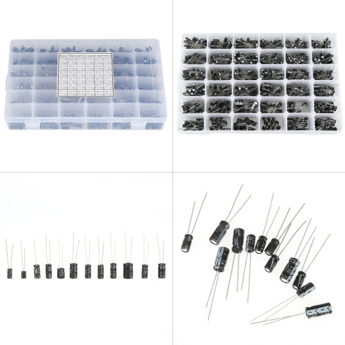 1000pcs 36 Values Electrolytic Capacitor Assorted 1