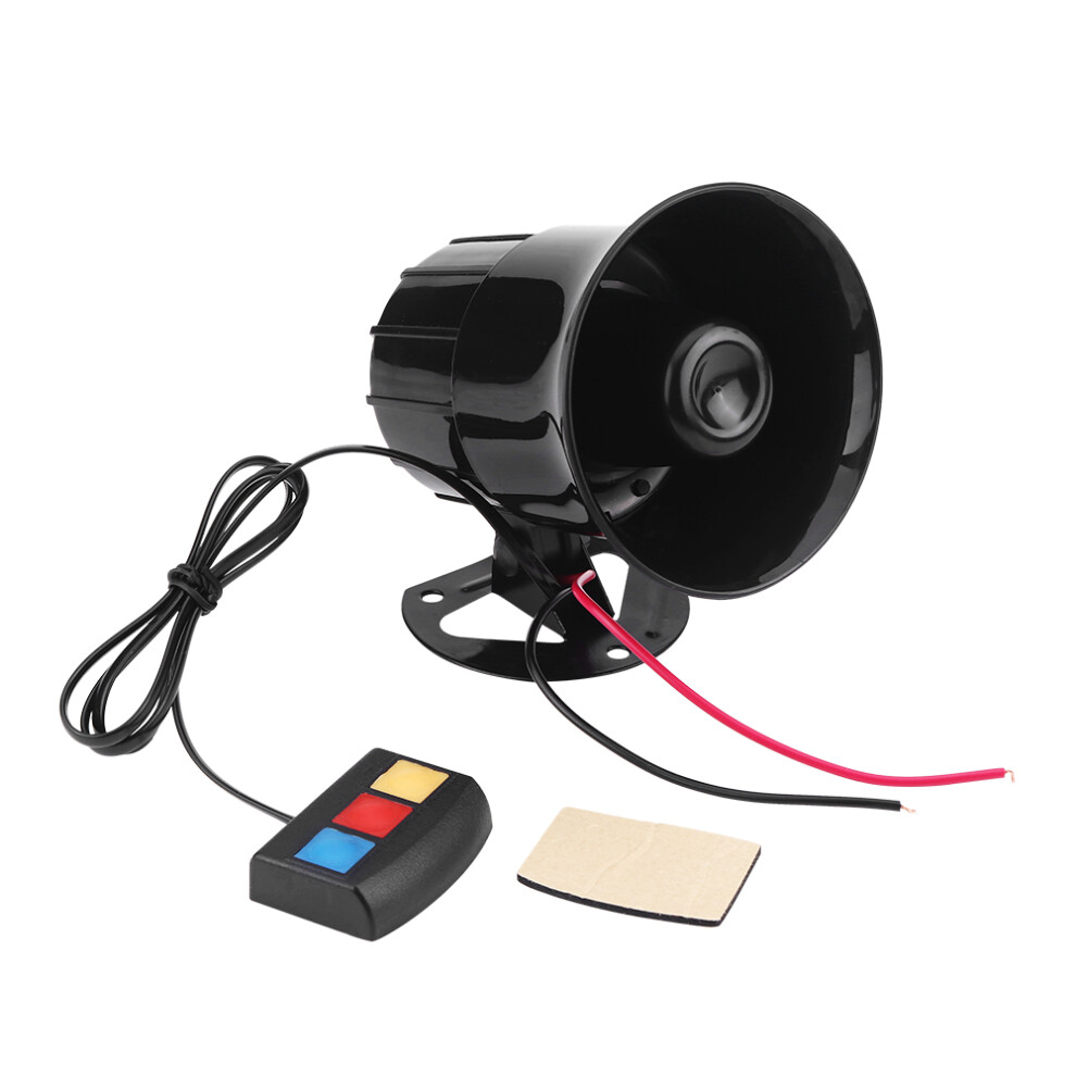 12V 30W Car Motorcycle Alarm Warning Siren Horn 3 8320539686134