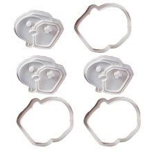 (tombstone ghost) Specters Cookie Molds Baking Accessories Unique Halloween Cookie Creating Molds Specters Shape Biscuits Cutter Molds