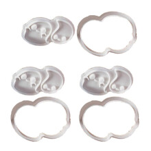 (Funny ghost) Specters Cookie Molds Baking Accessories Unique Halloween Cookie Creating Molds Specters Shape Biscuits Cutter Molds